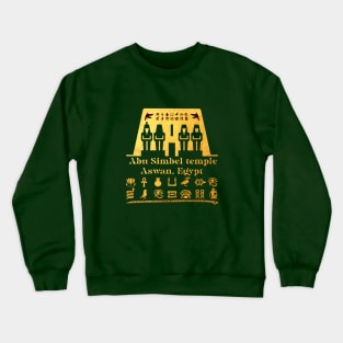 Abu Simbel Temple: Aswan, Egypt Crewneck Sweatshirt